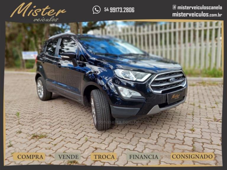 FORD - ECOSPORT - 2019/2020 - Preta - R$ 87.900,00