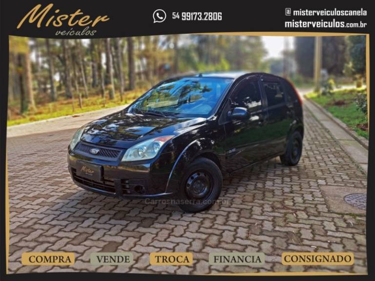 FORD - FIESTA - 2009/2010 - Preta - R$ 25.900,00