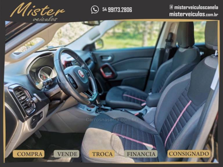 FIAT - TORO - 2017/2018 - Preta - R$ 91.900,00