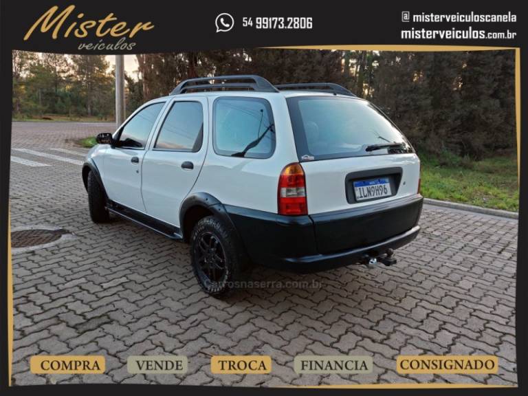 FIAT - PALIO - 2003/2004 - Branca - R$ 25.900,00