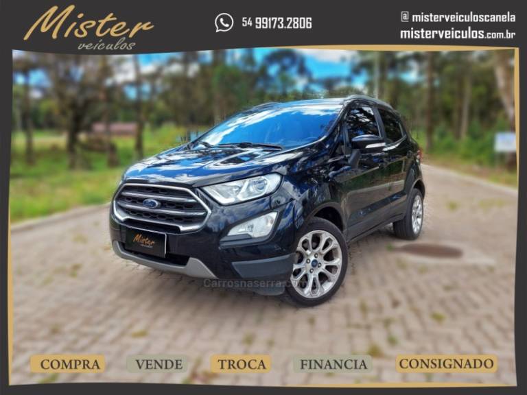 FORD - ECOSPORT - 2019/2020 - Preta - R$ 89.900,00