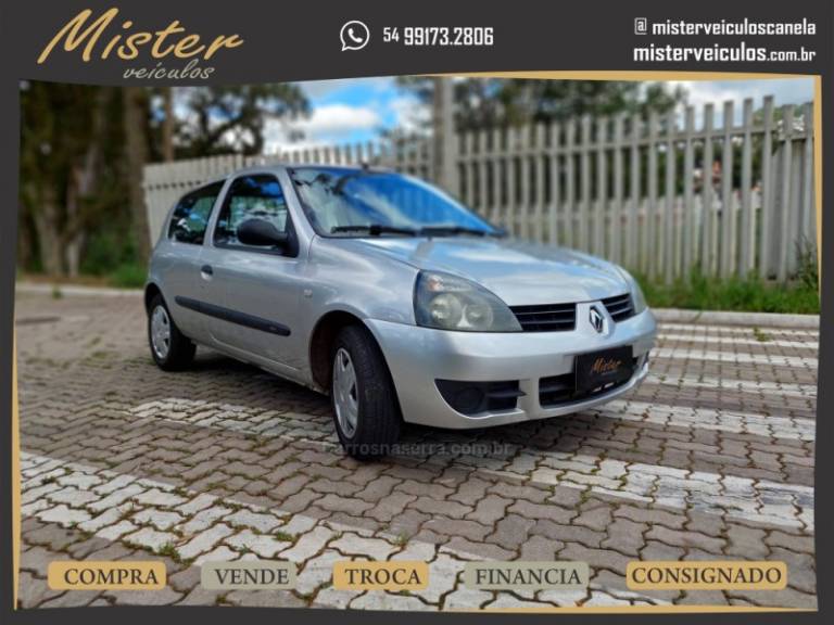 RENAULT - CLIO - 2010/2011 - Prata - R$ 21.900,00