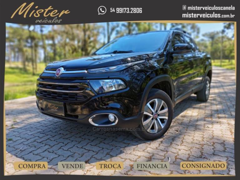 FIAT - TORO - 2017/2018 - Preta - R$ 91.900,00