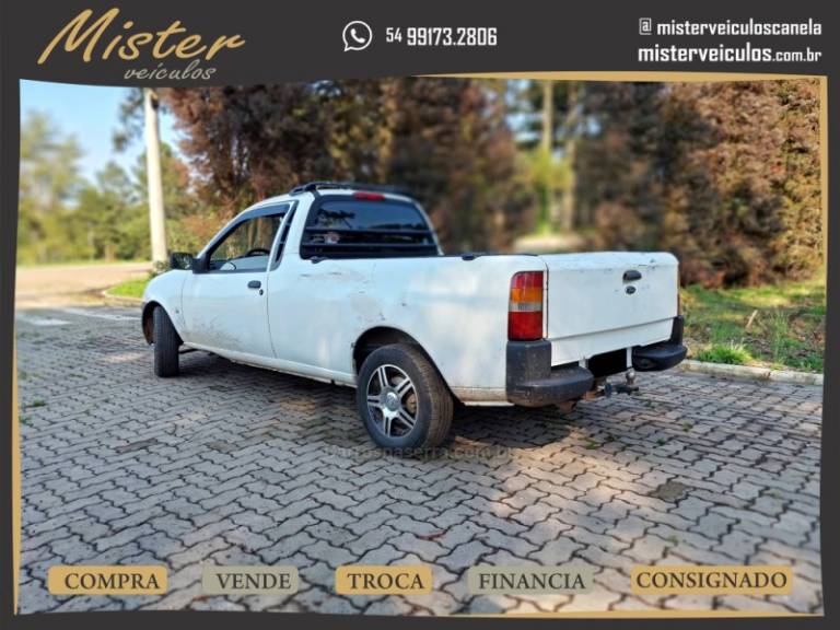 FORD - COURIER - 2005/2006 - Branca - R$ 23.900,00