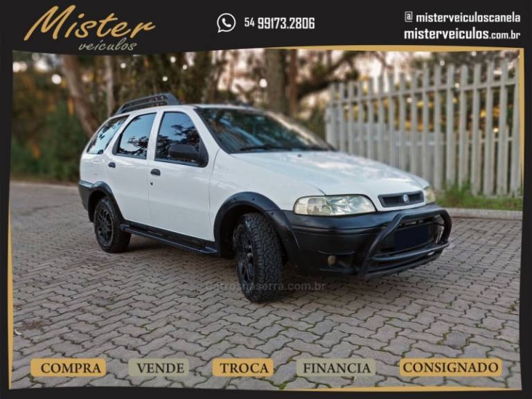 FIAT - PALIO - 2003/2004 - Branca - R$ 25.900,00