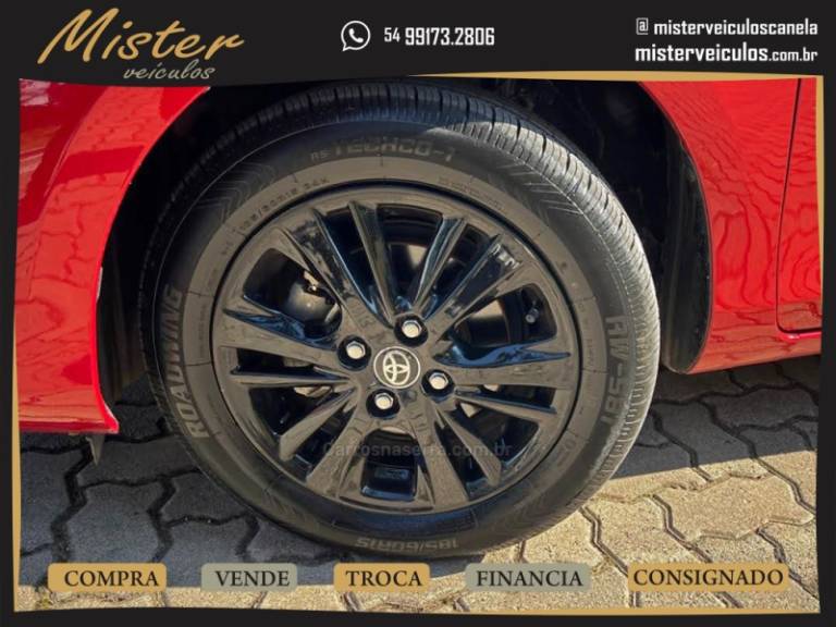 TOYOTA - YARIS - 2022/2022 - Vermelha - R$ 89.900,00
