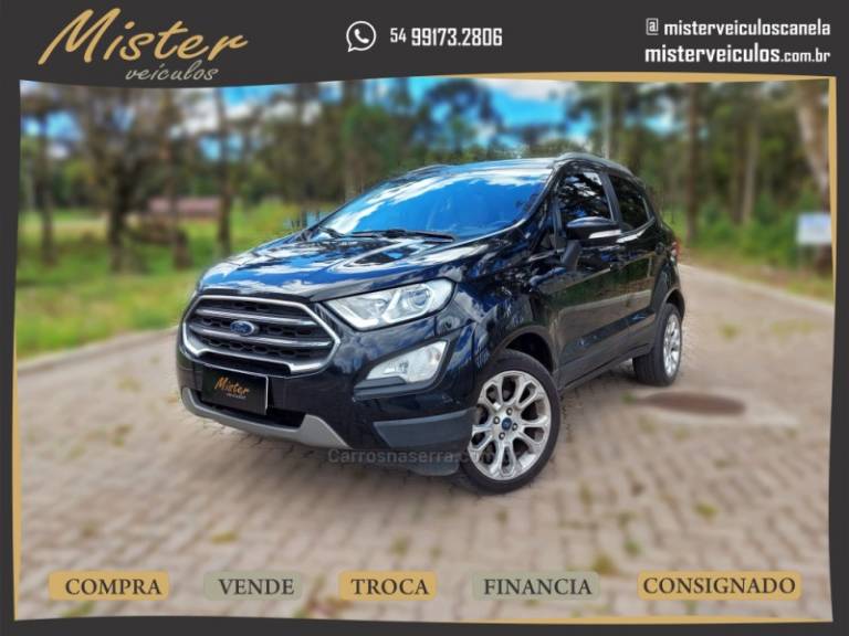 FORD - ECOSPORT - 2019/2020 - Preta - R$ 87.900,00