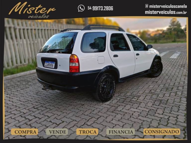 FIAT - PALIO - 2003/2004 - Branca - R$ 25.900,00