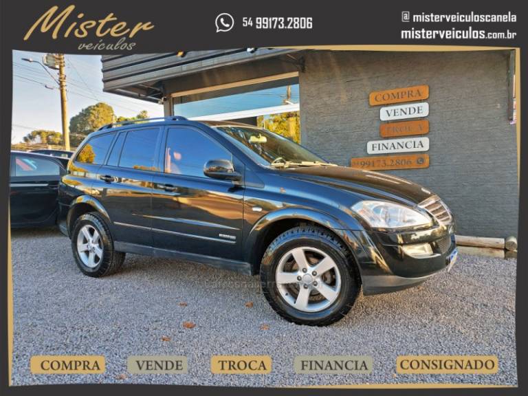 SSANGYONG - KYRON - 2010/2011 - Preta - R$ 49.900,00