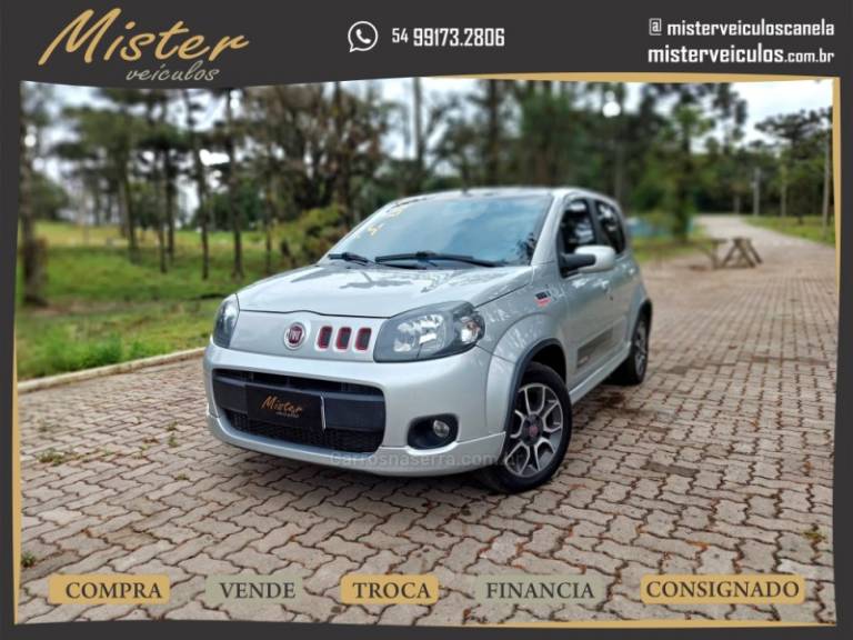 FIAT - UNO - 2013/2013 - Prata - R$ 42.900,00