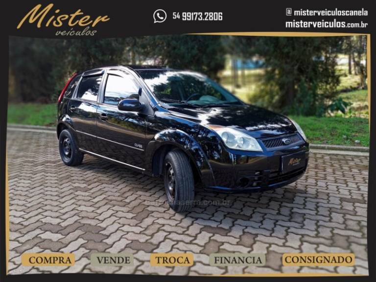 FORD - FIESTA - 2009/2010 - Preta - R$ 25.900,00