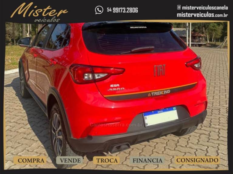 FIAT - ARGO - 2022/2023 - Vermelha - R$ 85.900,00