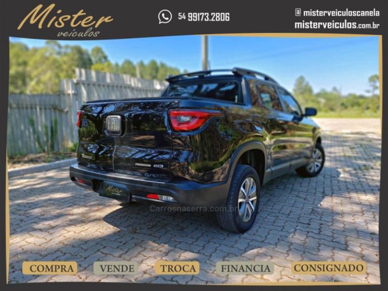 FIAT - TORO - 2017/2018 - Preta - R$ 91.900,00