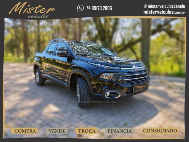 FIAT - TORO - 2017/2018 - Preta - R$ 91.900,00