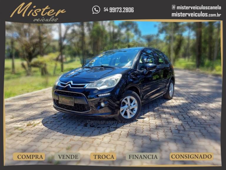 CITROËN - C3 - 2015/2016 - Preta - R$ 48.900,00