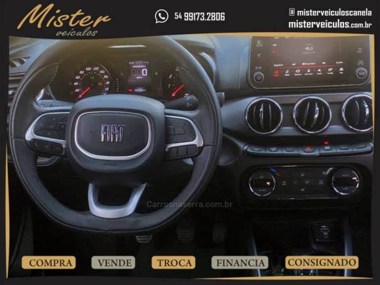 FIAT - ARGO - 2022/2023 - Vermelha - R$ 85.900,00
