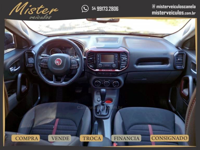 FIAT - TORO - 2017/2018 - Preta - R$ 91.900,00