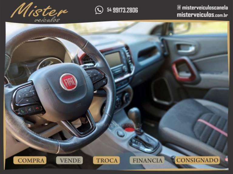 FIAT - TORO - 2017/2018 - Preta - R$ 91.900,00