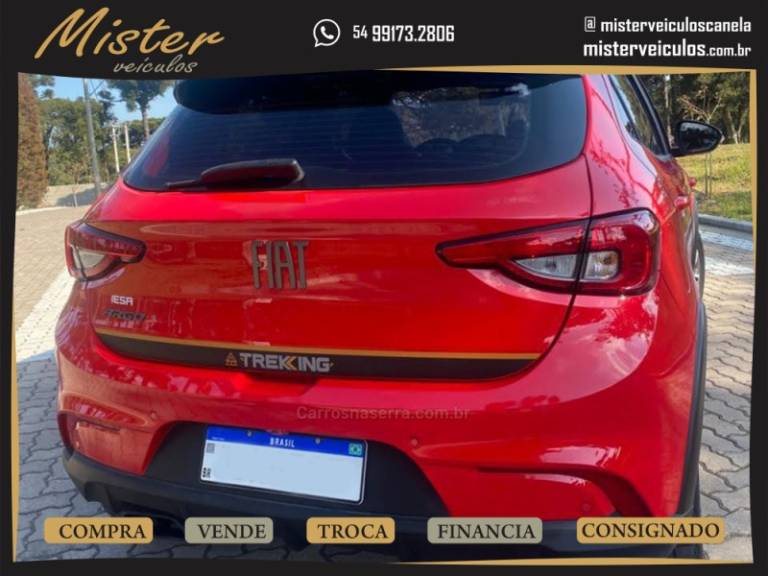 FIAT - ARGO - 2022/2023 - Vermelha - R$ 85.900,00