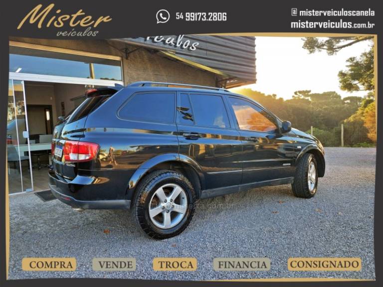 SSANGYONG - KYRON - 2010/2011 - Preta - R$ 49.900,00