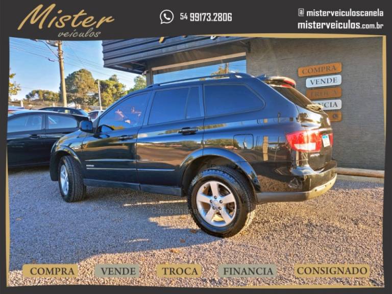 SSANGYONG - KYRON - 2010/2011 - Preta - R$ 49.900,00